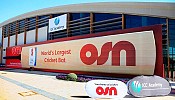 OSN تكشف النقاب عن أكبر مضرب للكريكيت بمناسبة انطلاق بطولة 