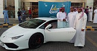 Mobily announces the first winner of Lamborghini Huracan 2016