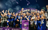 فريق الهلال يتوج بلقب السوبر السعودي على كأس الهيئة العامة للرياضة بفوزه على الاتحاد