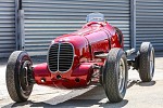 Maserati celebrates the victory of the Tipo 6CM in the 1939 Targa Florio