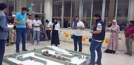  Robots ‘arrive on scene’ for Jordan University firefighting competition