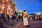 Sharjah brings its Tambourines and Traditional Songs to Red Square and other Landmarks 