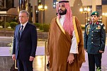 Saudi crown prince receives Uzbek president in Jeddah