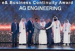 AG Engineering Receives Prestigious Business Continuity Management Award from e&