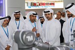 His Highness Sheikh Maktoum bin Mohammed bin Rashid Al Maktoum visits du at GITEX Global 2023