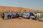 RedFoxRiders Runs Al Kharrarah Desert Cleanup with Support from Muzahimiyah Municipality and 6 Leading Businesses