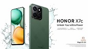 علامة HONOR تكشف عن هاتف HONOR X7c  لإعادة تعريف معايير المتانة والأداء في الهواتف الذكية